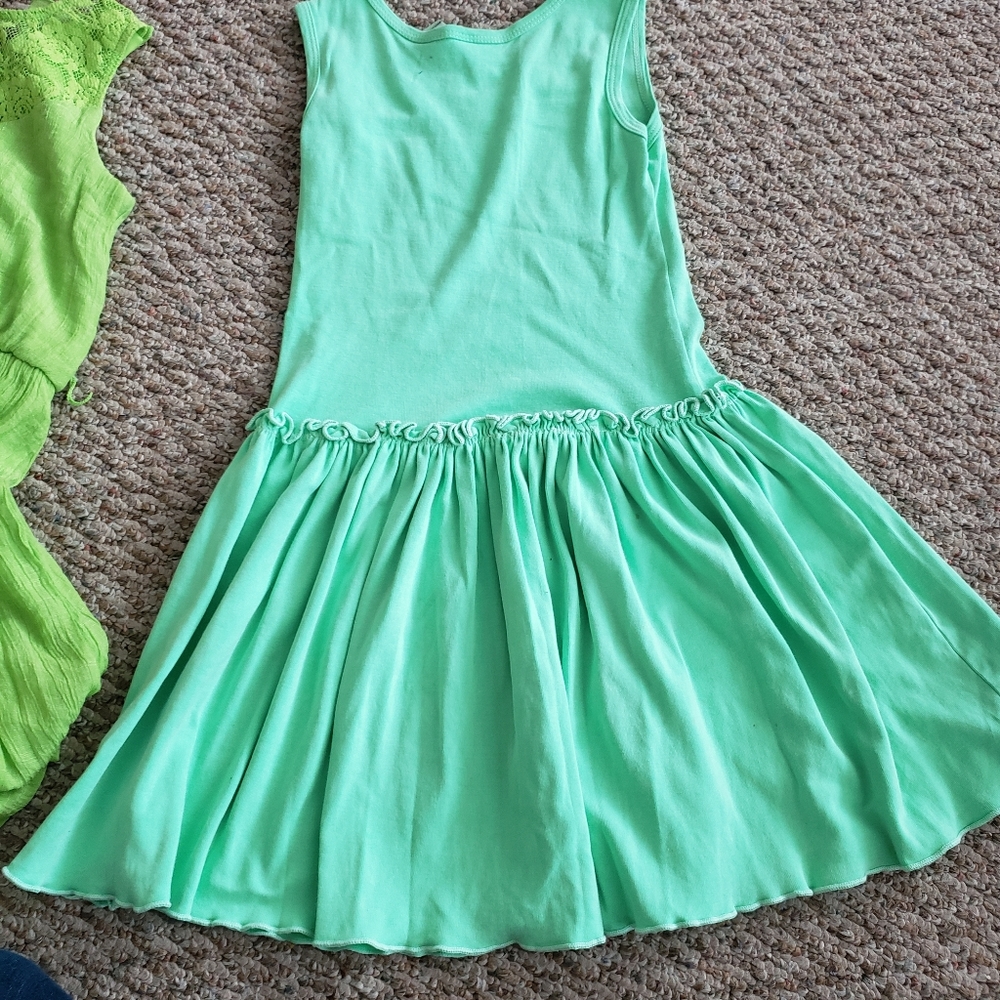 Green dress duo sz 7 - Picture 7 of 9